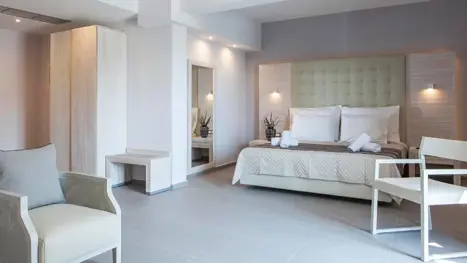 Eksempel på Junior Suite (2 voksne + 1 barn)