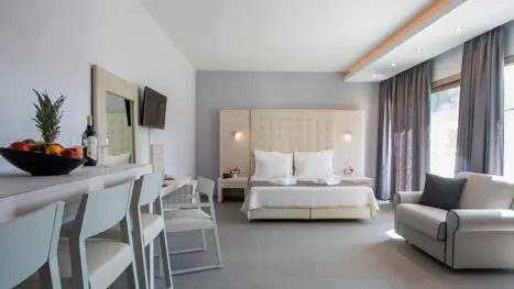 Eksempel på Junior Suite (2 voksne + 1 barn)