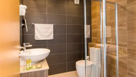 Eksempel på Junior Suite (2 voksne + 1 barn)