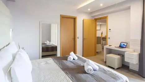 Eksempel på Suite 2-vær. (2-3 voksne + 1 barn)