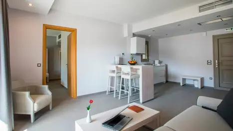 Eksempel på Suite 2-vær. (2-3 voksne + 1 barn)