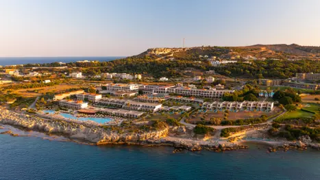 Kresten Royal Euphoria Resort oppefra 