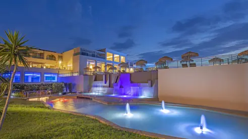 Udsmykning på hotellet 