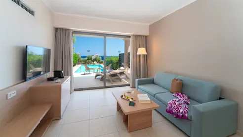 Eksempel på junior Suite m/privat pool