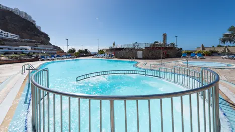Pool med spa