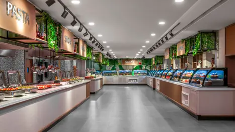 Buffet i Restaurant Maris