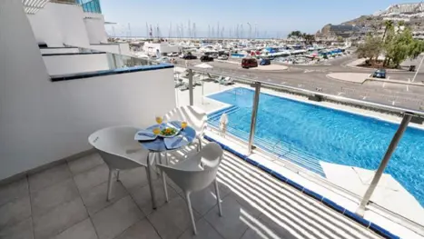 Eksempel på balkon