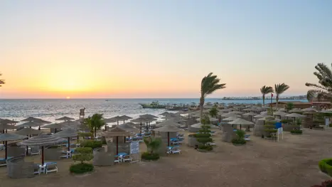 Privat sandstrand