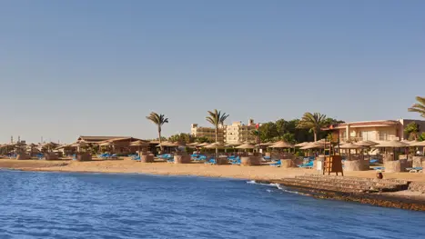 Privat sandstrand