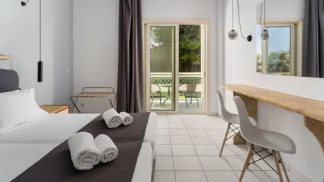 Eksempel på dobbeltværelse i bungalow