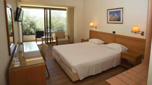 Eksempel på standard dobbeltværelse