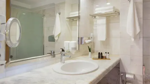 Eksempel på badeværelse