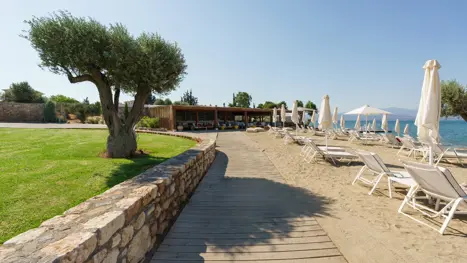 Privat strand