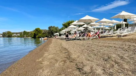 Privat strand
