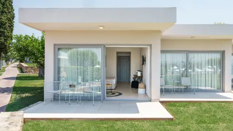 Eksempel på bungalow værelse