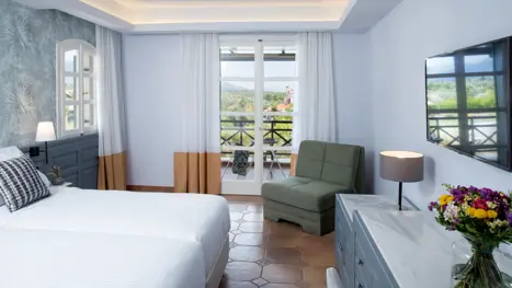 Eksempel på bungalow værelse