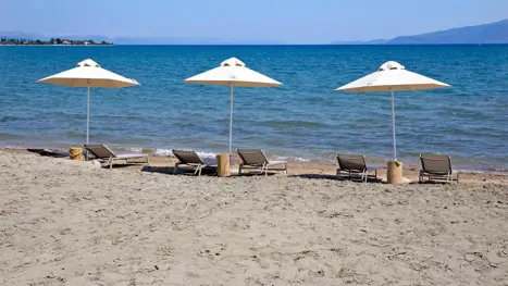 Privat strand