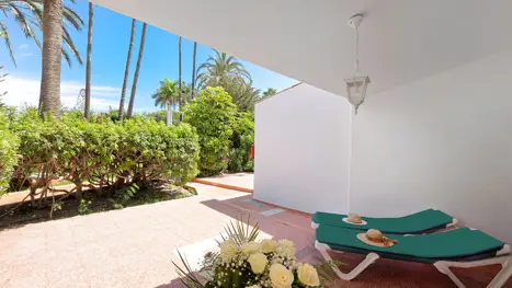 Eksempel på terrasse