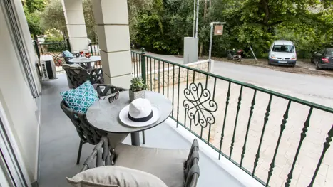 Eksempel på balkon