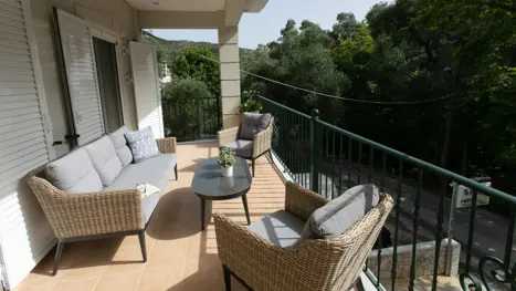 Eksempel på balkon