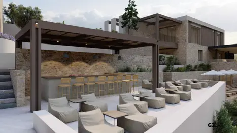 3D af poolbar 
