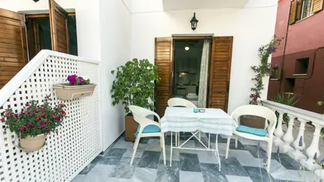 Eksempel på balkon