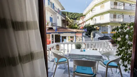 Eksempel på balkon