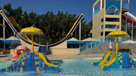 Splashområde til de små