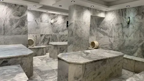 Hotellets hamam-bad