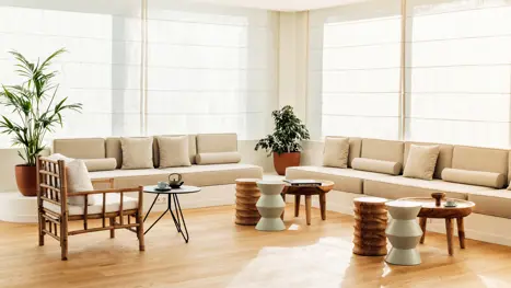 Loungeområde ved receptionen 