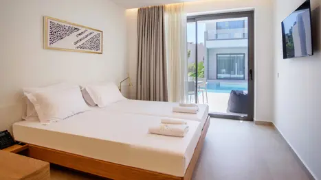 Eksempel på Juniorsuite med swim up