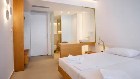 Eksempel på Juniorsuite med swim up