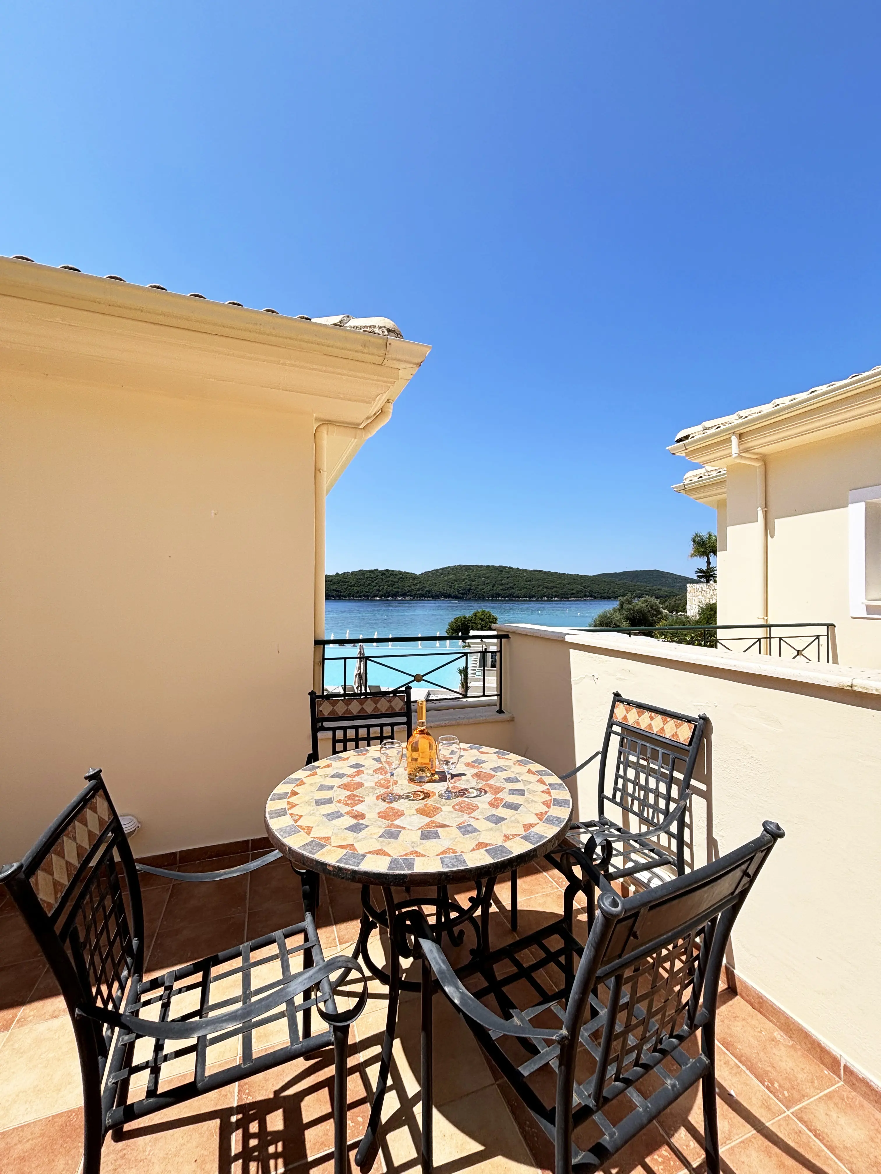 Eksempel på udsigt fra balkon