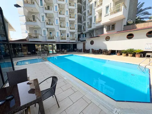 Azak Beach Hotel - Poolområdet