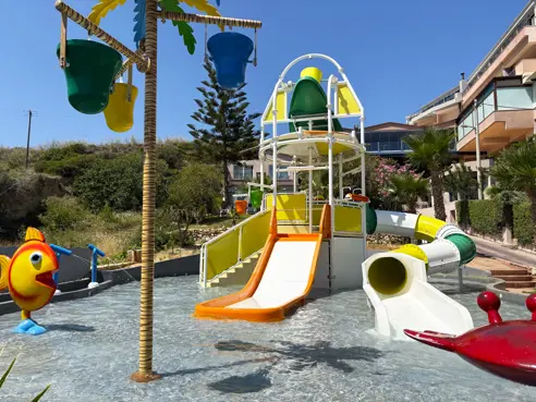 Splash område til de mindste børn