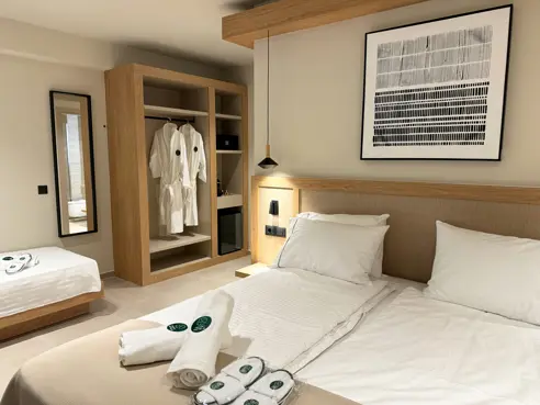 Eksempel på Dobbeltværelse (2-3 pers.) med daybed