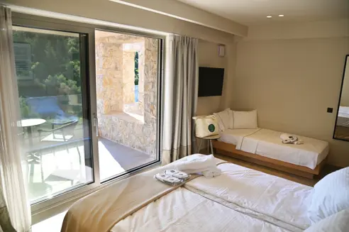 Eksempel på Dobbeltværelse (2-3 pers.) med daybed