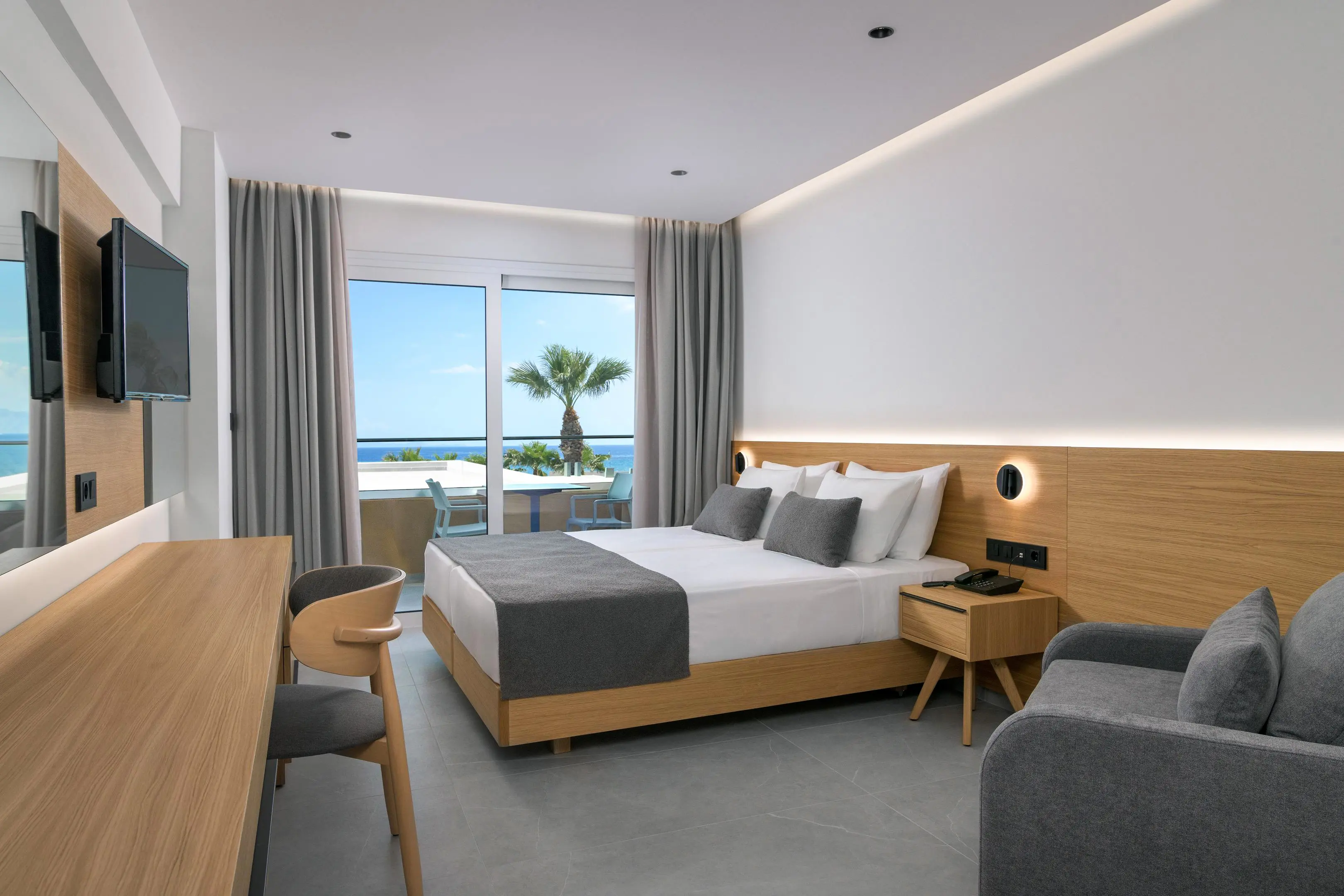 Eksempel på Deluxe dobbeltværelse