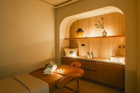 Mulighed for spa-behandlinger