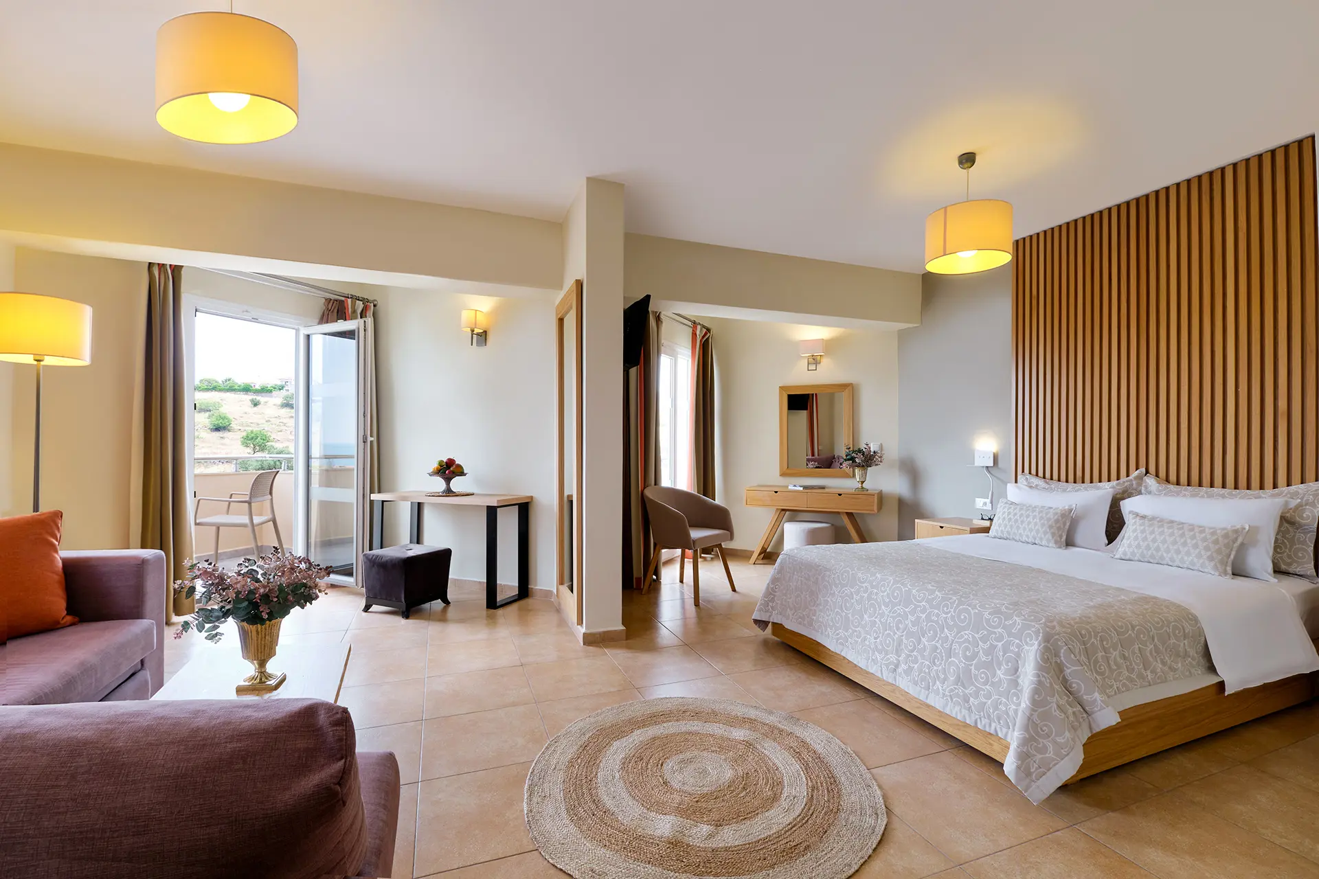 Eksempel på Suite (2 pers. + evt. 2 børn)