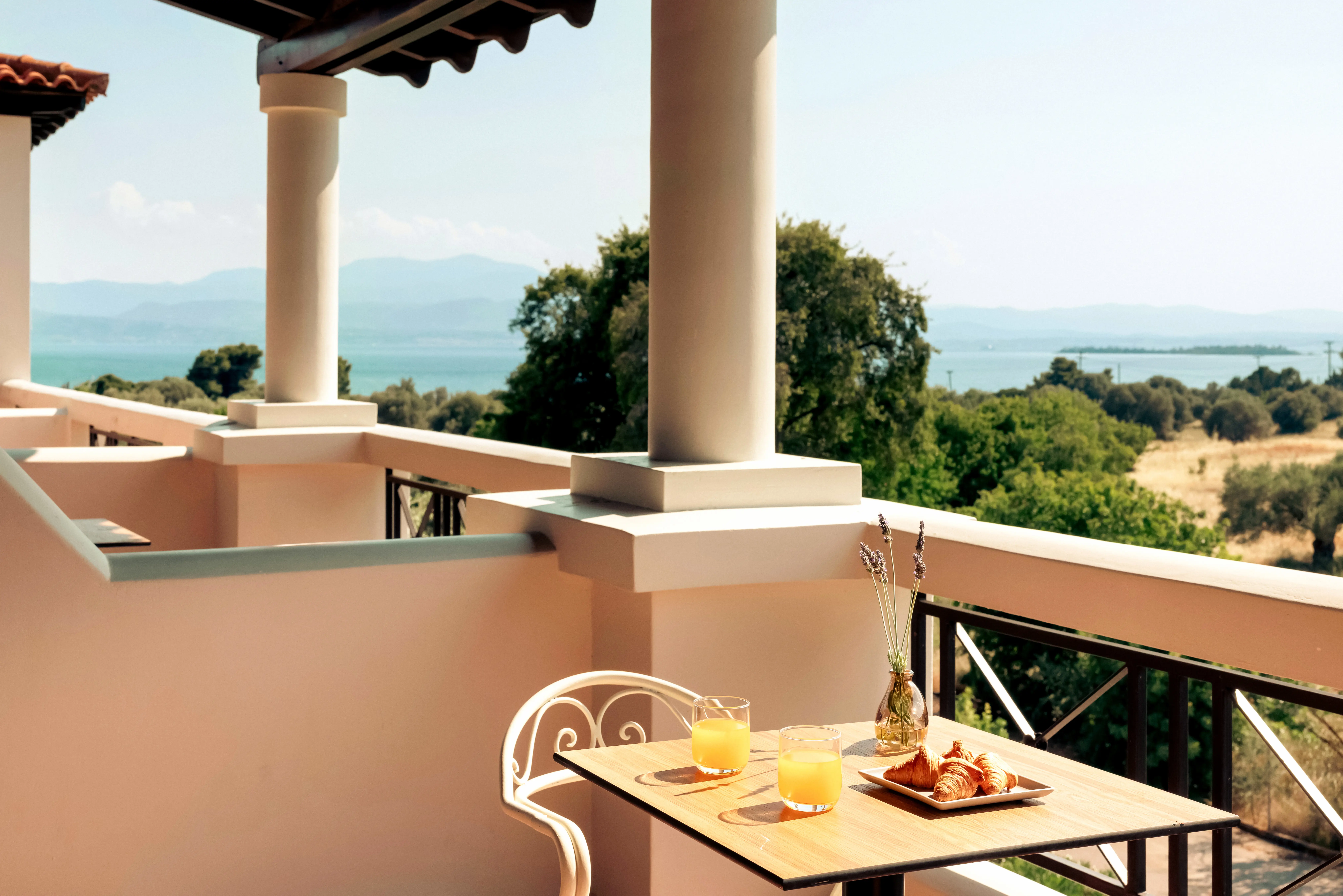 Eksempel på Serenety værelse med havudsigt