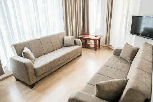 Eksempel på toværelses lejlighed