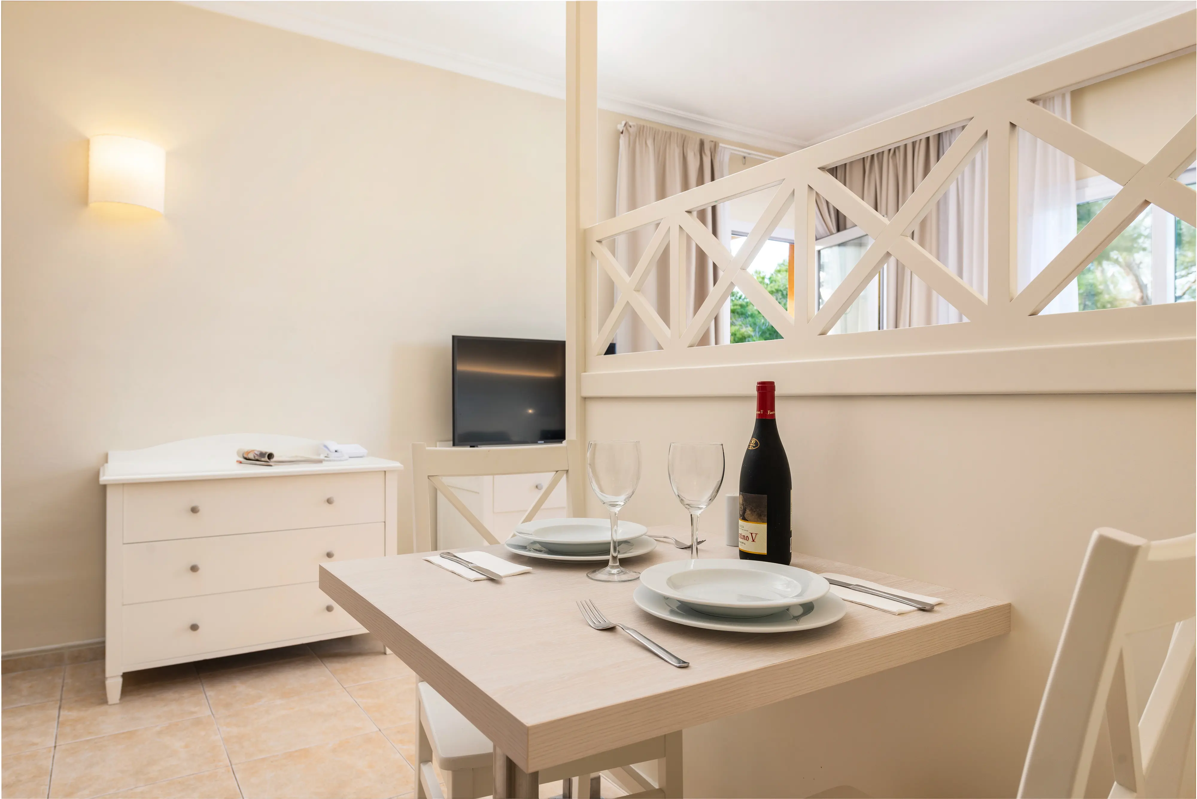 Eksempel på etværelses lejlighed 