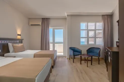 Eksempel på Familieværelse (2-4 pers. +evt. 1 barn)