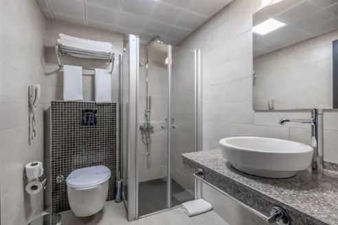 Eksempel på badeværelse