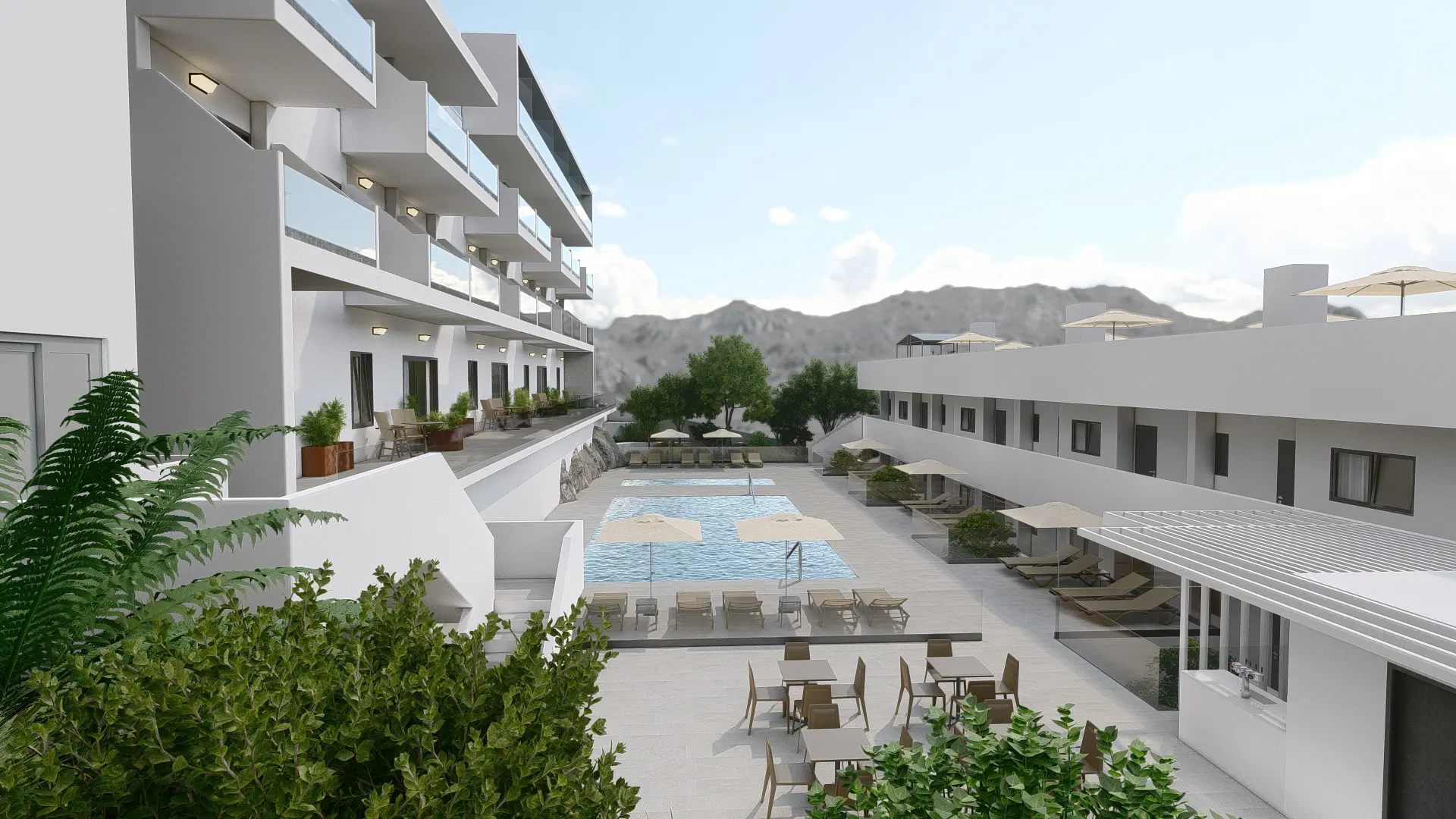 Studio (2 pers. + evt. 1 barn)