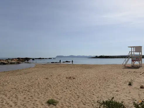 Stranden foran Seafalios