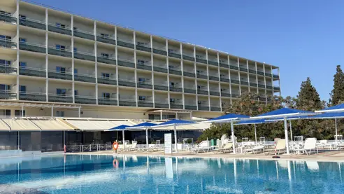 Palmariva Beach Hotel fra vandsiden