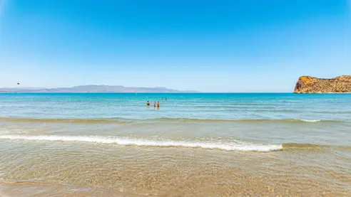 Agia Marinas sandstrand