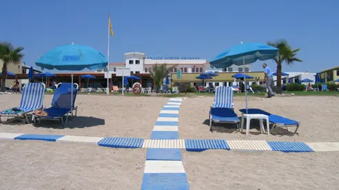 Stranden ved Kefalos Beach